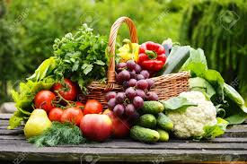fresh and organic vegetable